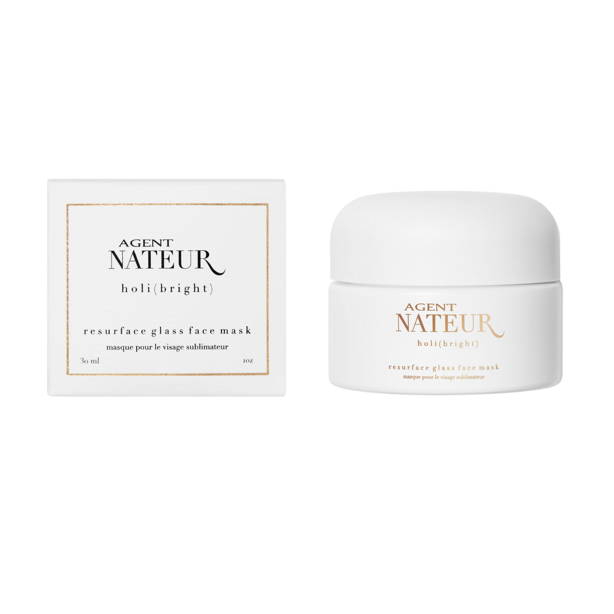 Agent Nateur Holi(Bright) Resurface Glass Face Mask - 1oz
