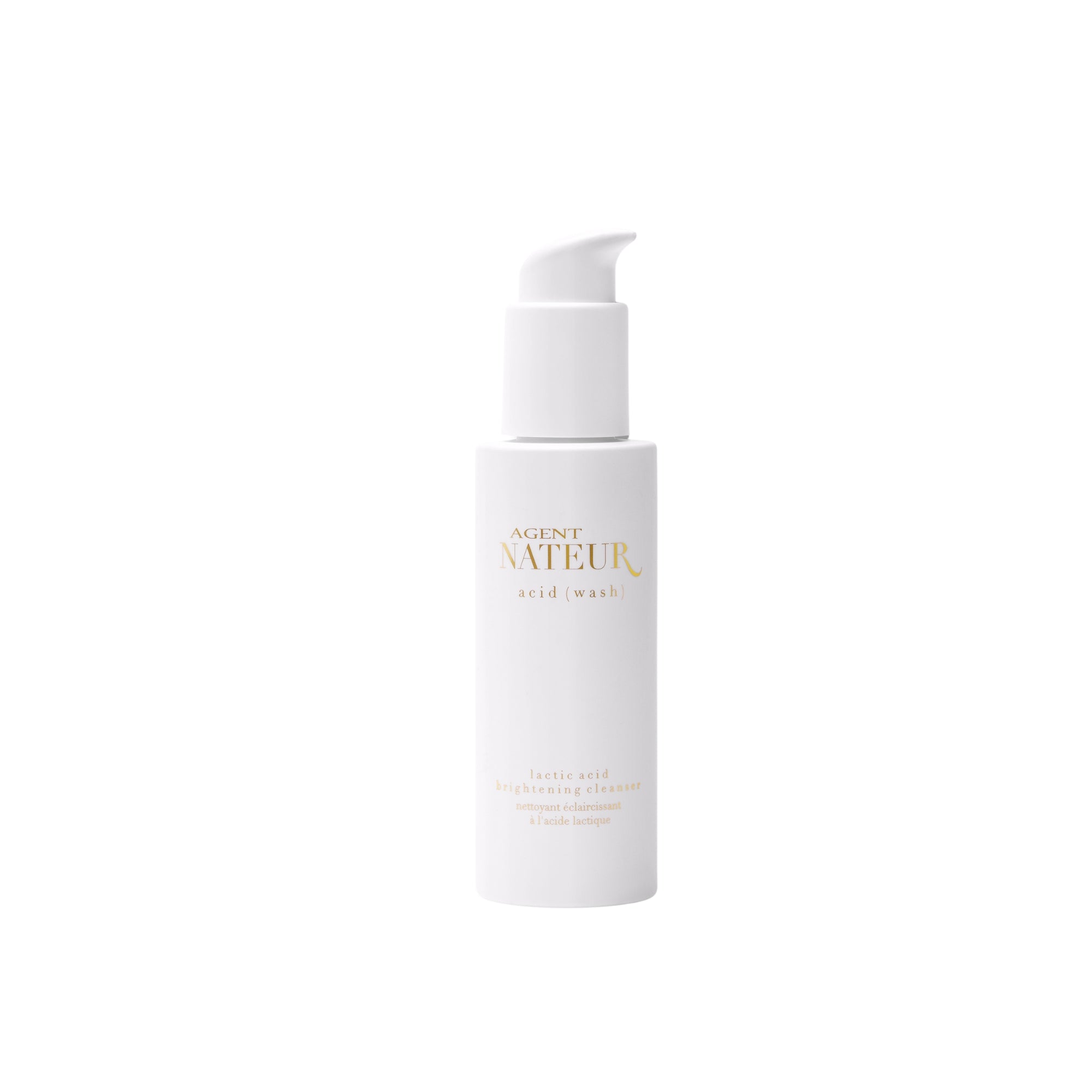 Agent Nateur Acid (Wash) Lactic Acid Skin Brightening Cleanser 4oz