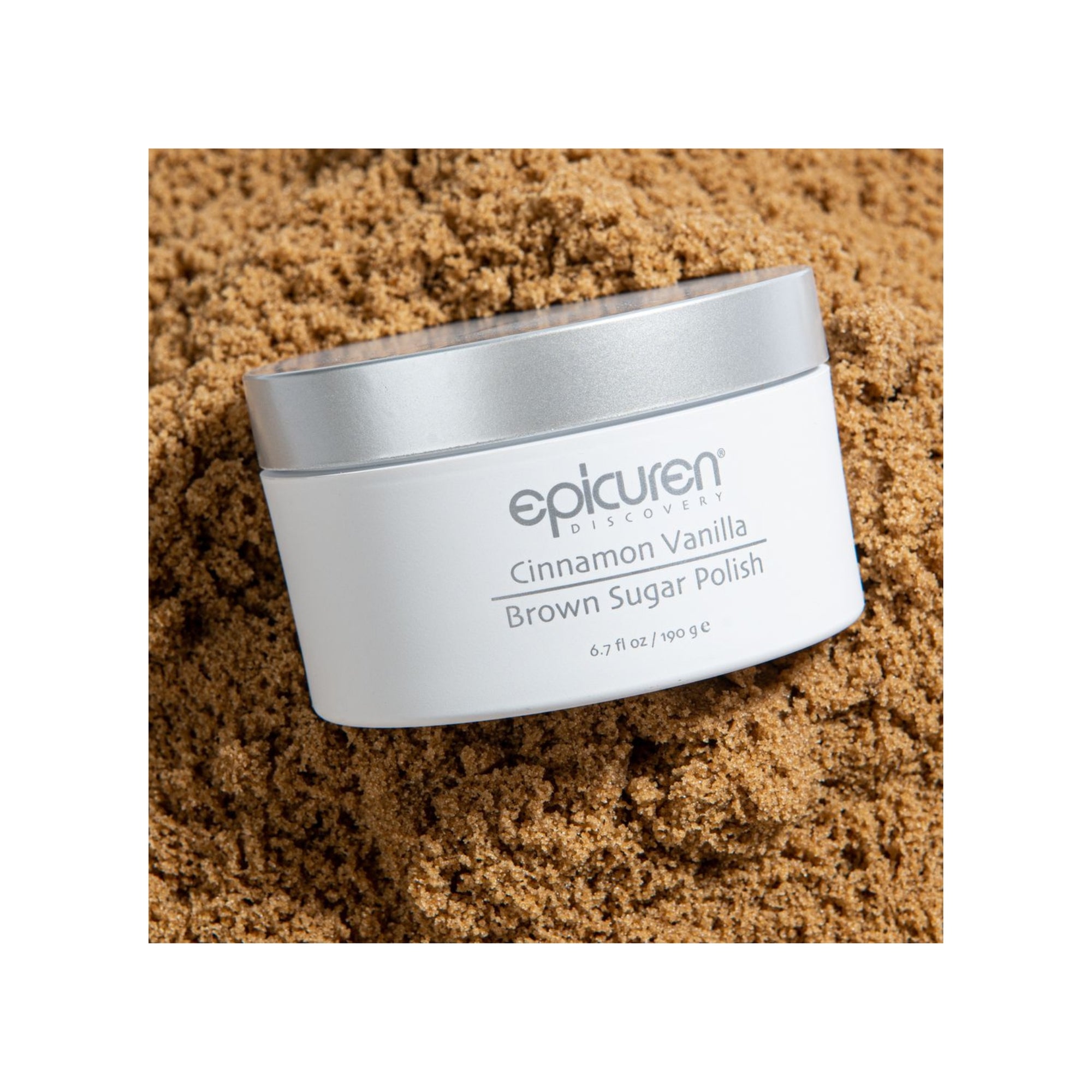 Epicuren Cinnamon Vanilla Brown Sugar Body Polish - 6.7 oz