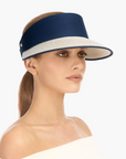 CHAMP - White/Navy - UPF 50+