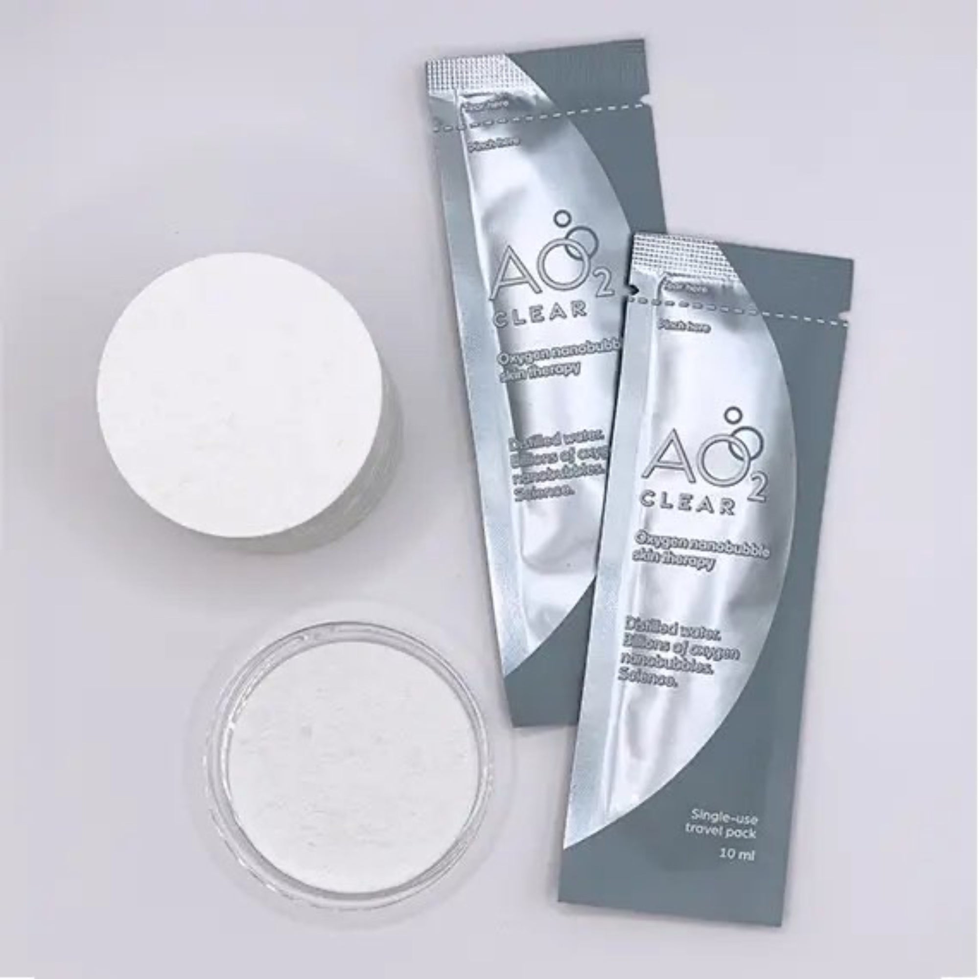 AO2 Clear Travel Size - .3oz each
