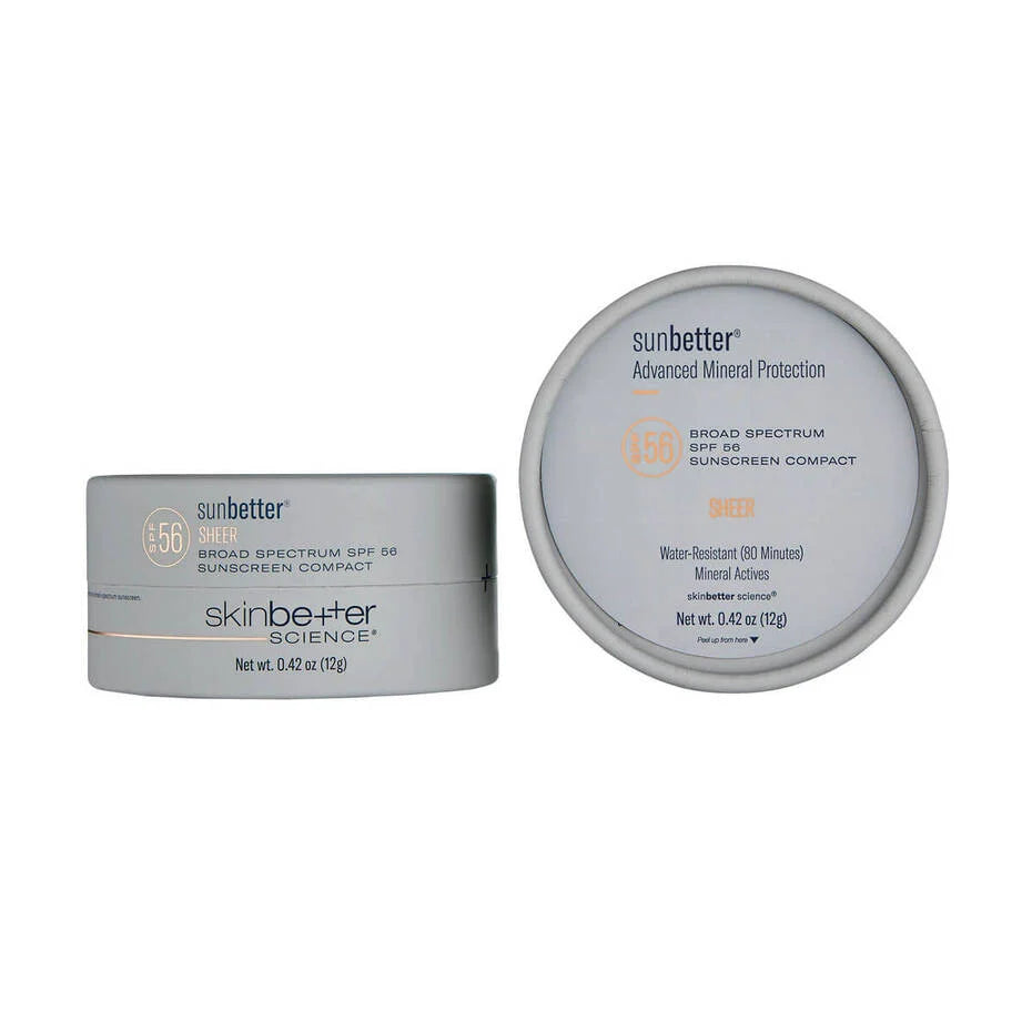 SkinBetter - sunbetter SHEER SPF 56 Mineral Sunscreen Compact