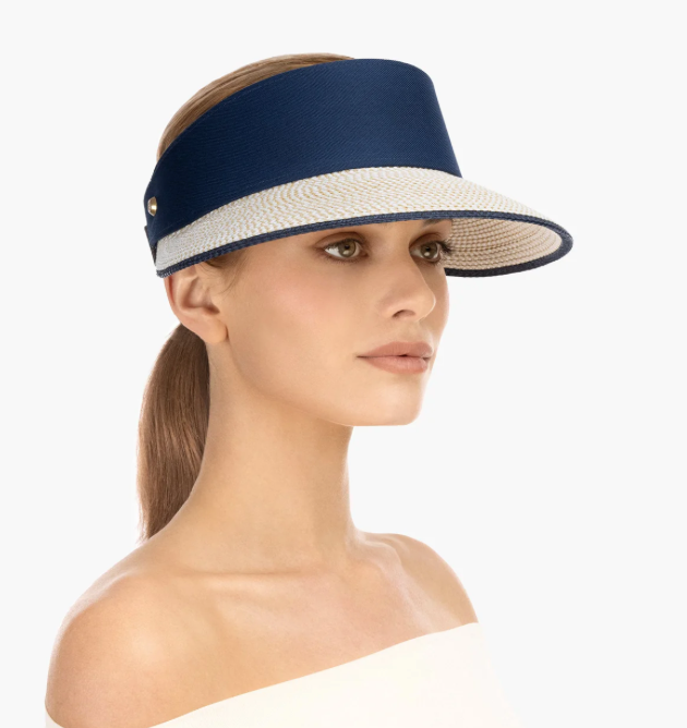 CHAMP - White/Navy - UPF 50+